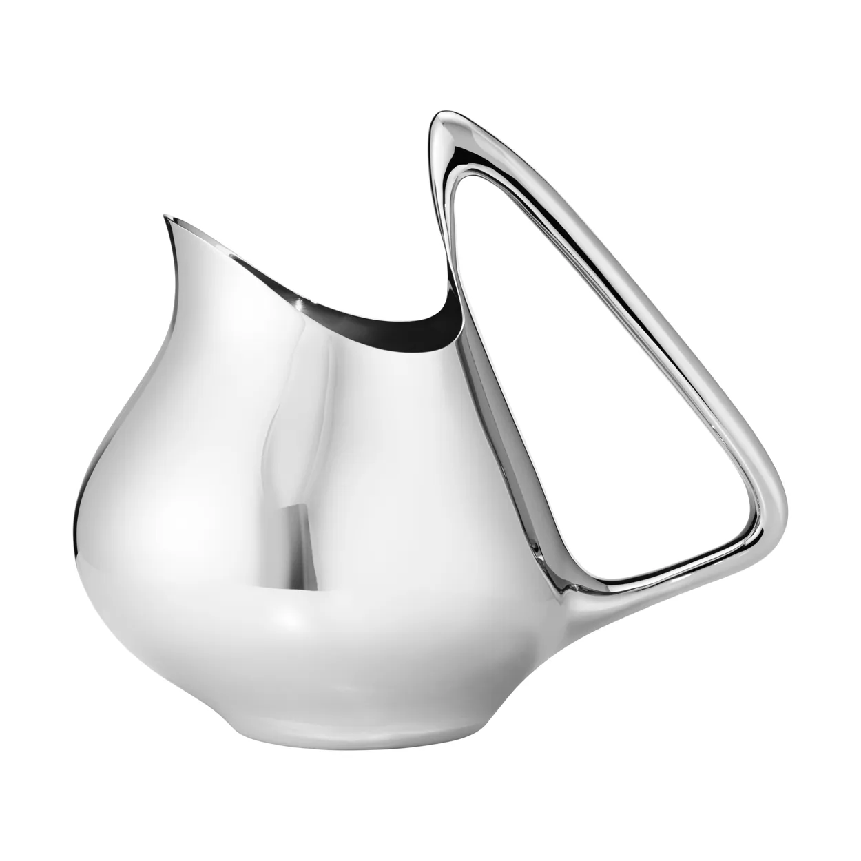 Georg Jensen Koppel jug 03 1.6 L Stainless steel | Scandinavian Design | Water jugs and carafes | Silver-coloured