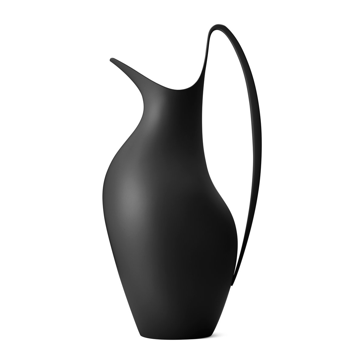 Georg Jensen Koppel jug 1.2 l Midnight black | Scandinavian Design | Water jugs and carafes | Black
