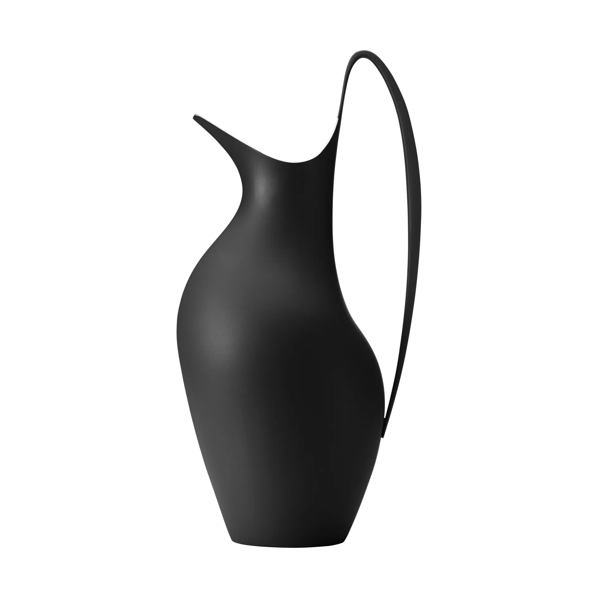 Koppel jug mini 20 cl, Stainless steel-midnight black Georg Jensen