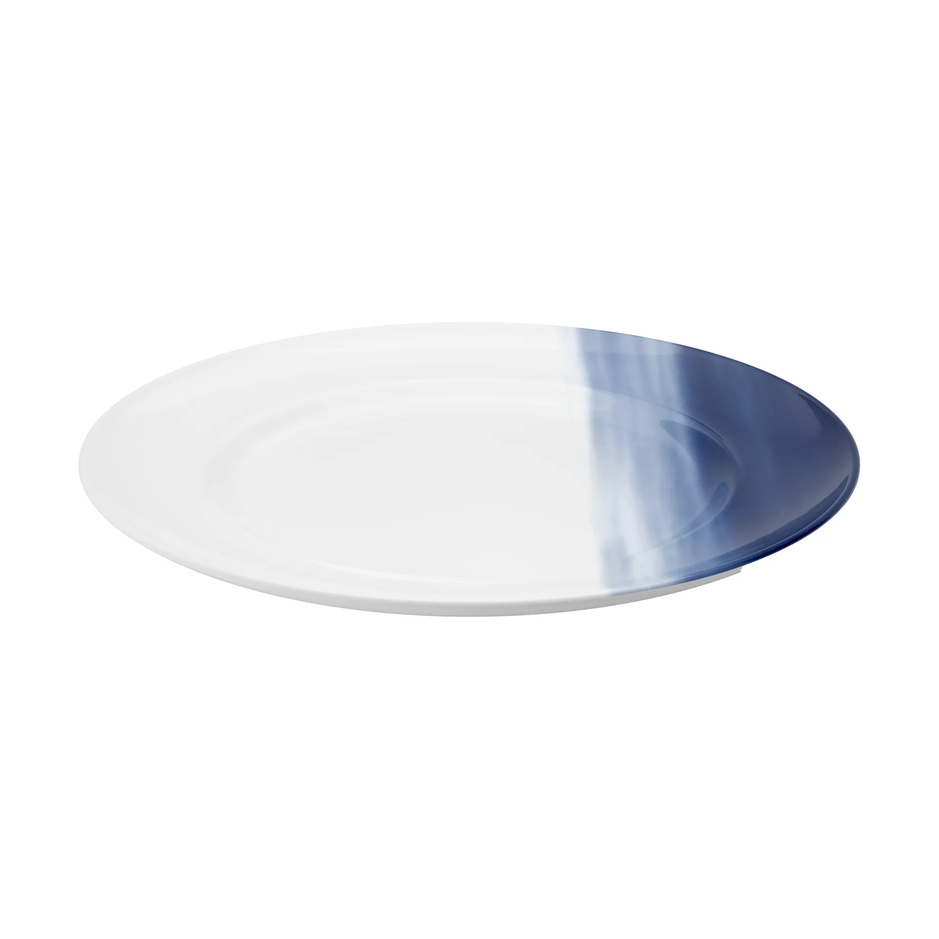 Koppel lunch plate decor Ø22 cm, White-blue Georg Jensen
