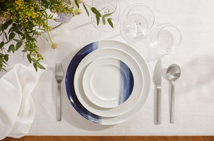 Koppel lunch plate decor Ø22 cm - White-blue - Georg Jensen