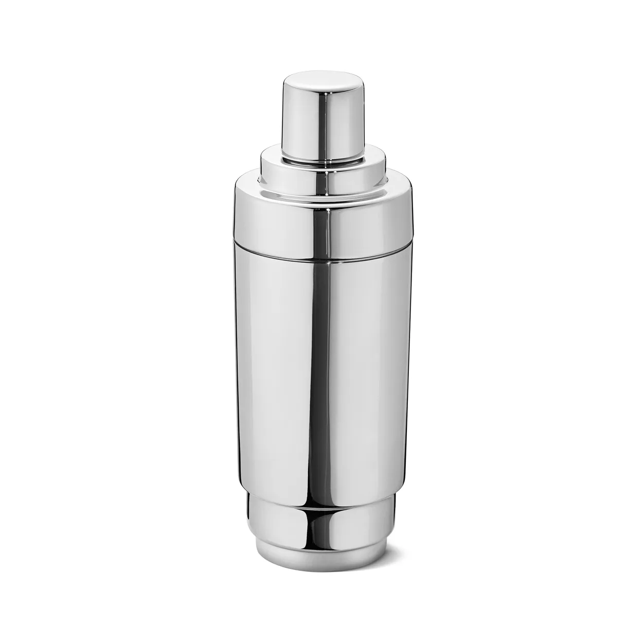 Georg Jensen Manhattan shaker stainless steel | Scandinavian Design | Cocktail shakers | Silver-coloured
