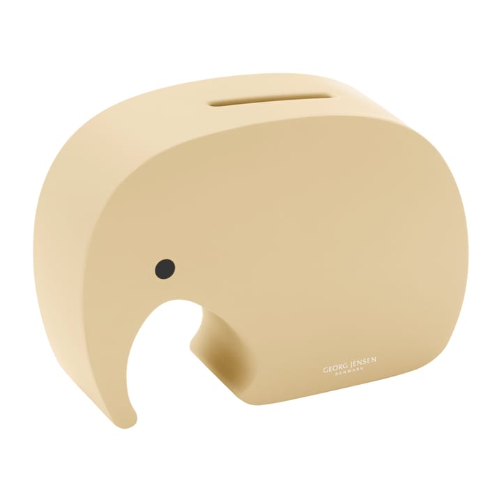 Miniphant money box 6x8,7 cm - Vanilla bean - Georg Jensen