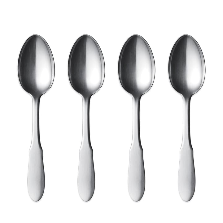 Mitra matt dessert spoon - 4 pack - Georg Jensen