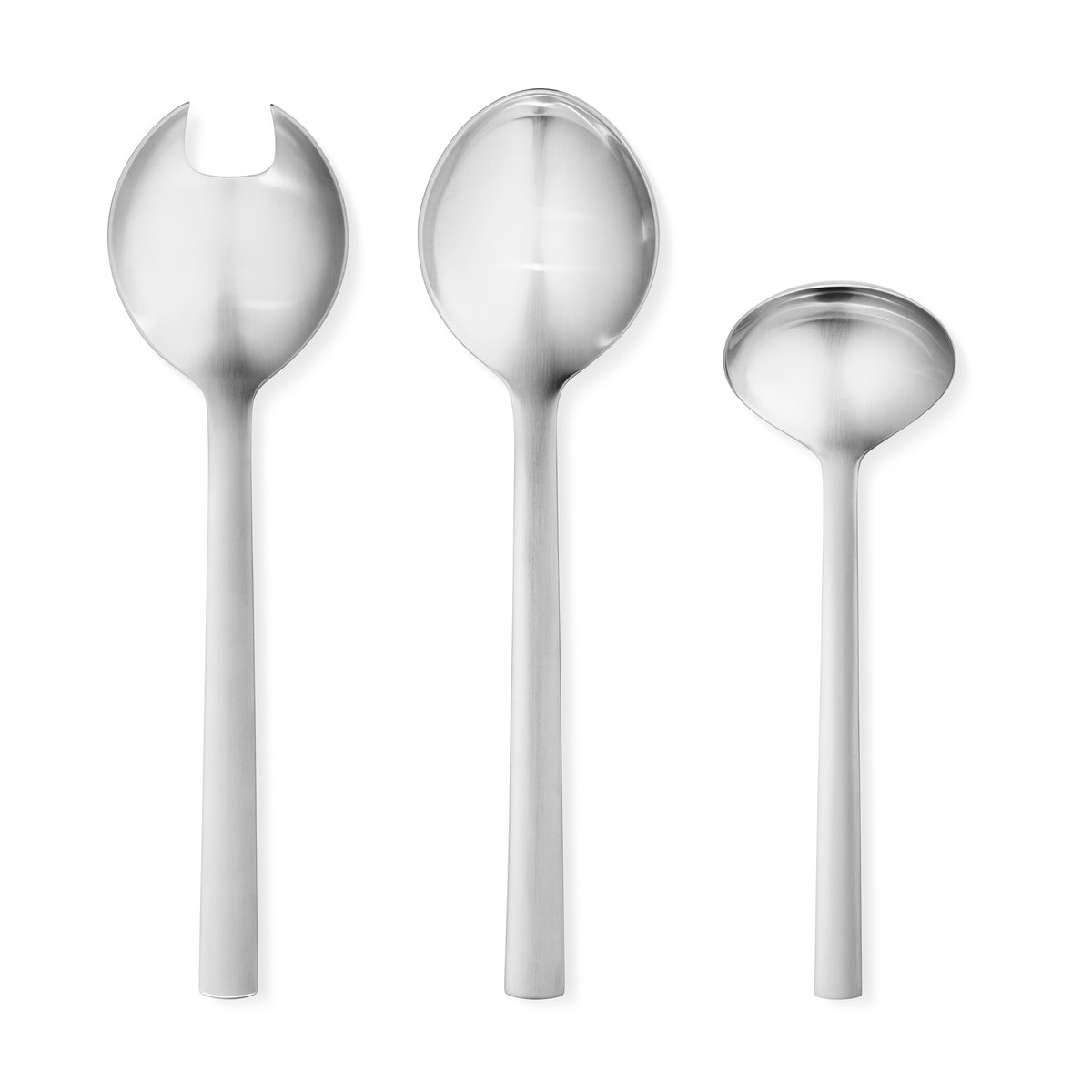 Georg Jensen New York serving set 3 pcs | Scandinavian Design | Serving utensils | Silver-coloured