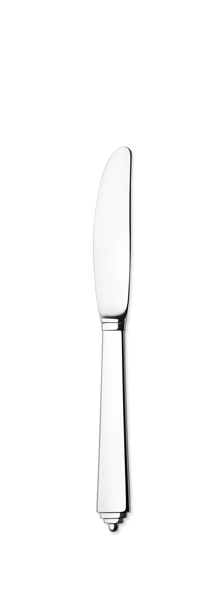 Georg Jensen Pyramid table knife Stainless steel | Scandinavian Design | Table cutlery | Silver-coloured