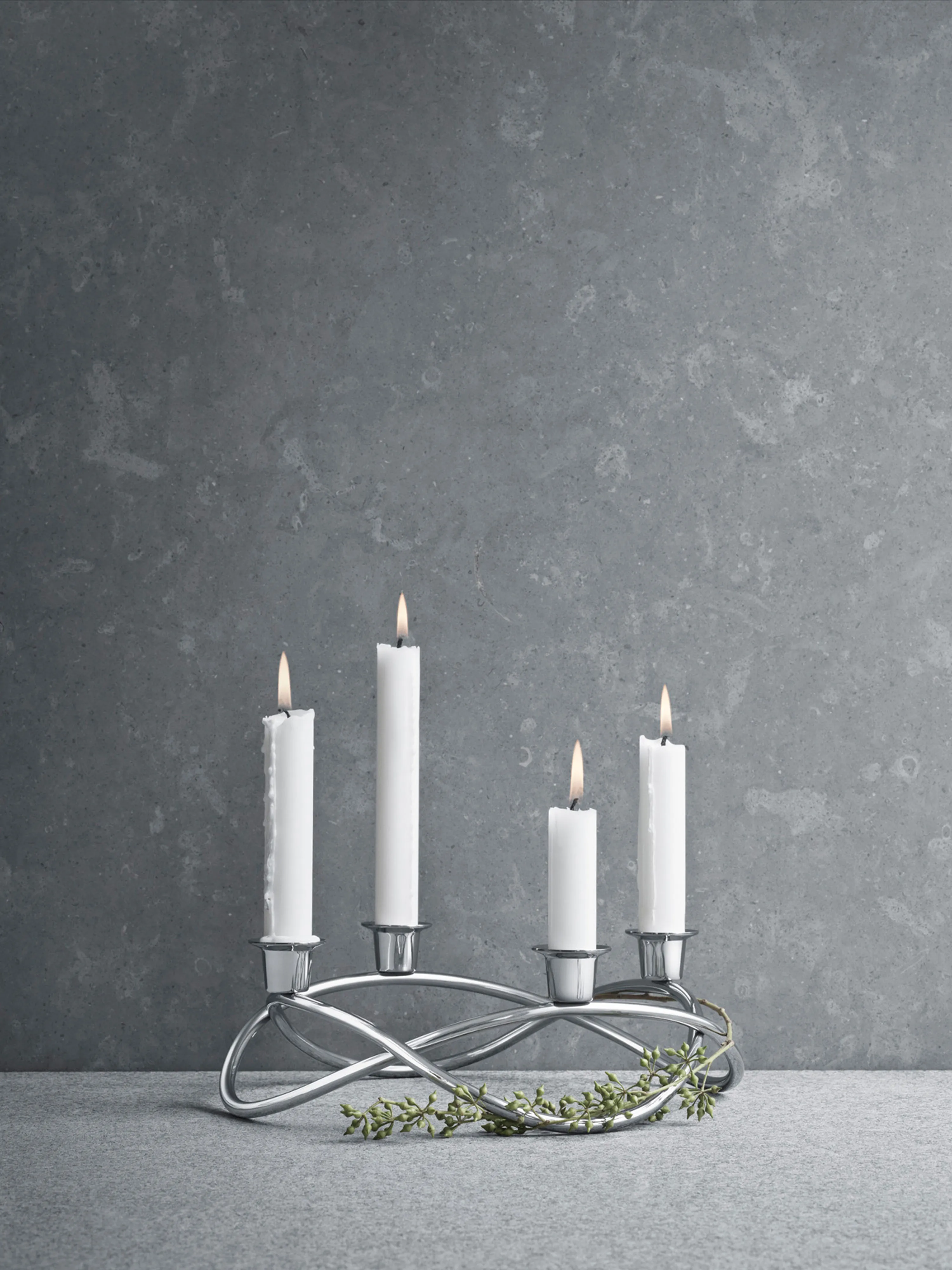 Season candleholder Ø26 cm from Georg Jensen - NordicNest.com Season candleholder Ø26 cm from Georg Jensen - NordicNest.com