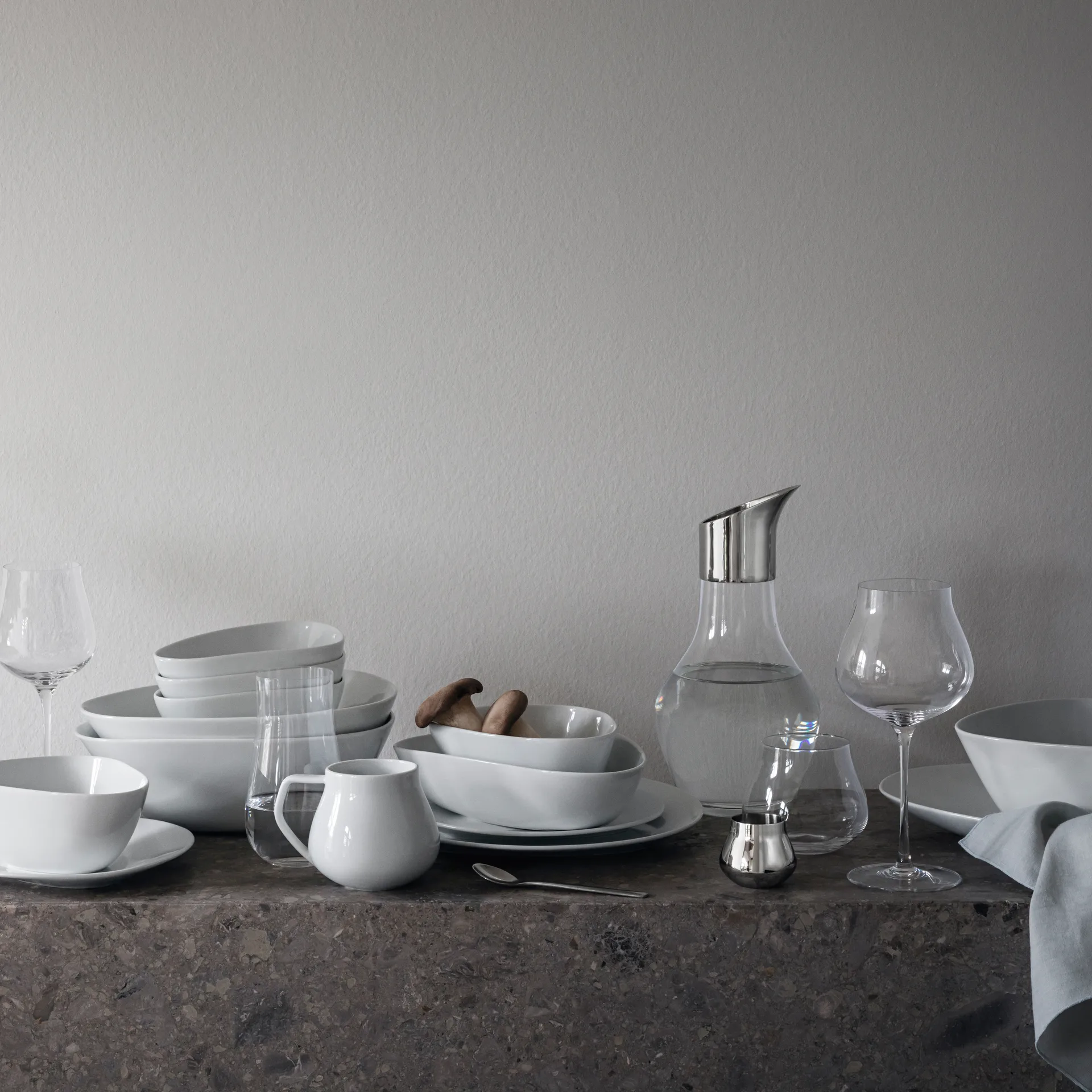 Sky bowl 17.6 cm, Porcelain Georg Jensen