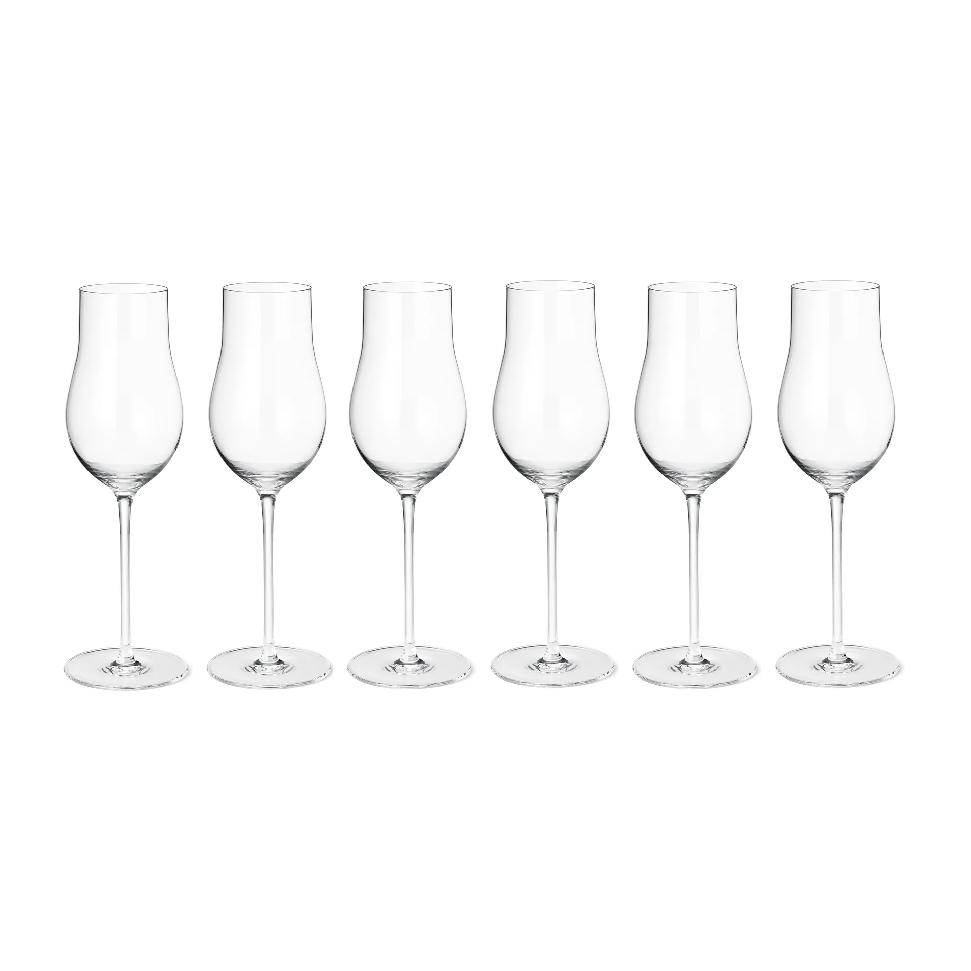 Sky champagne glass 25 cl 6-pack, Clear Georg Jensen