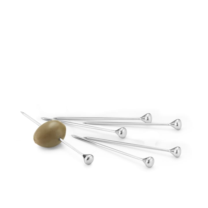 Sky cocktail stick 6-pack - Stainless steel - Georg Jensen