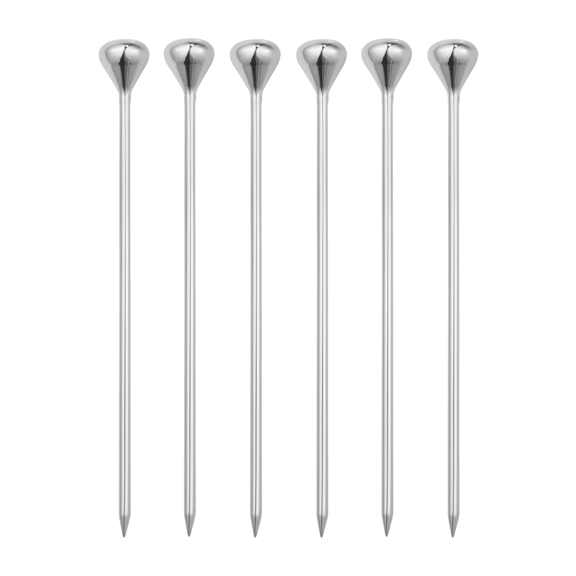 Sky cocktail stick 6-pack, Stainless steel Georg Jensen