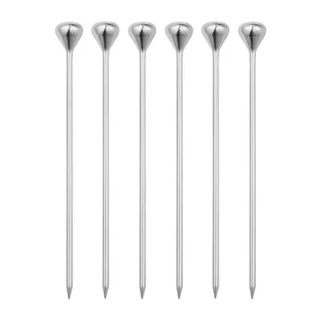 Sky cocktail stick 6-pack - Stainless steel - Georg Jensen