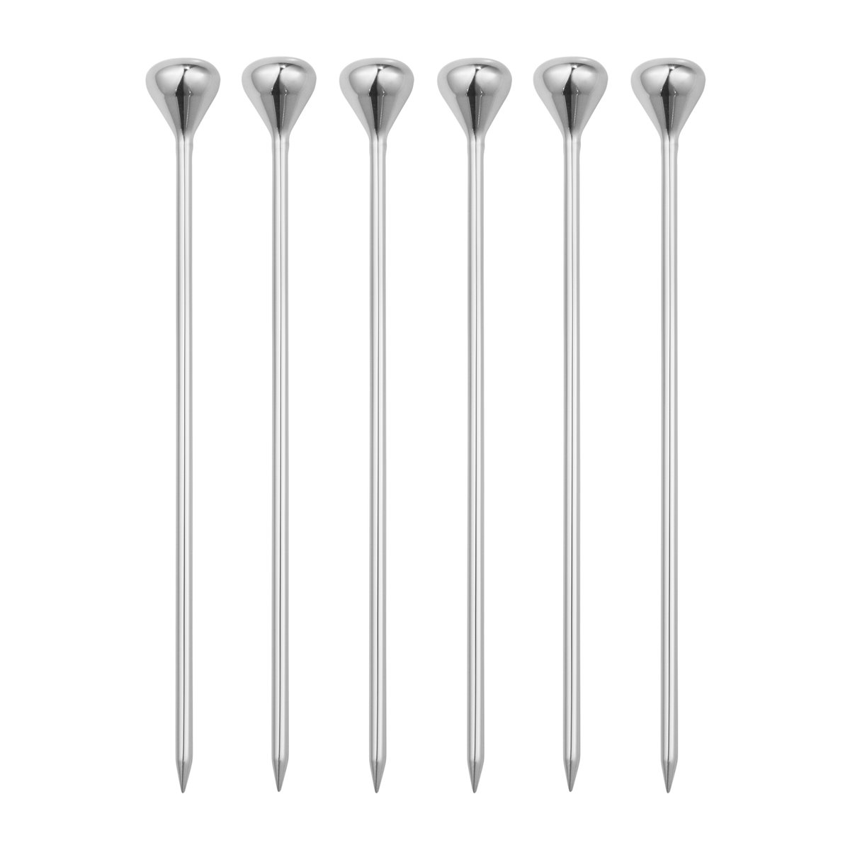 Georg Jensen Sky cocktail stick 6-pack Stainless steel