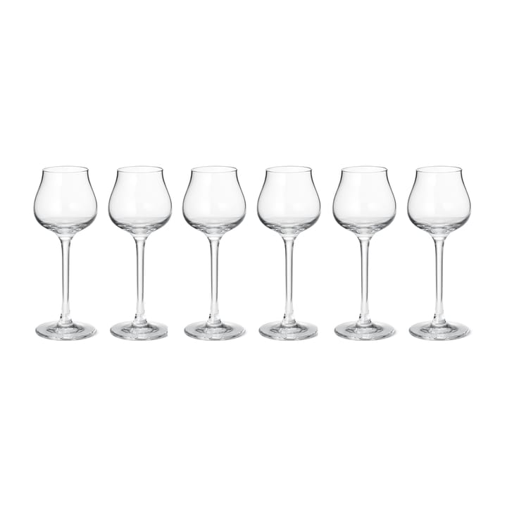 Sky snaps glass 6 cl 6-pack - Clear - Georg Jensen