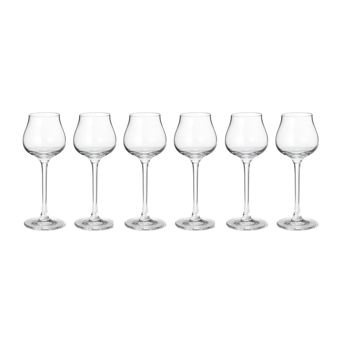 Georg Jensen Sky snaps glass 6 cl 6-pack Clear | Scandinavian Design | Shot glasses | Transparent