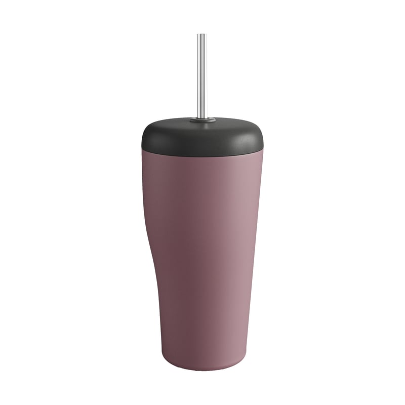 Georg Jensen Sky thermos cup with straw 40 cl Pink