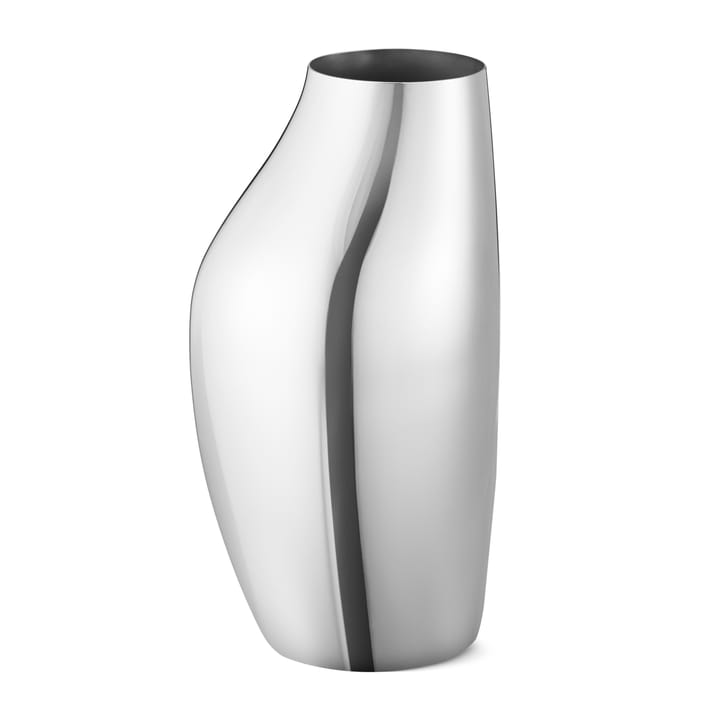 Sky vase 27 cm - Stainless steel - Georg Jensen