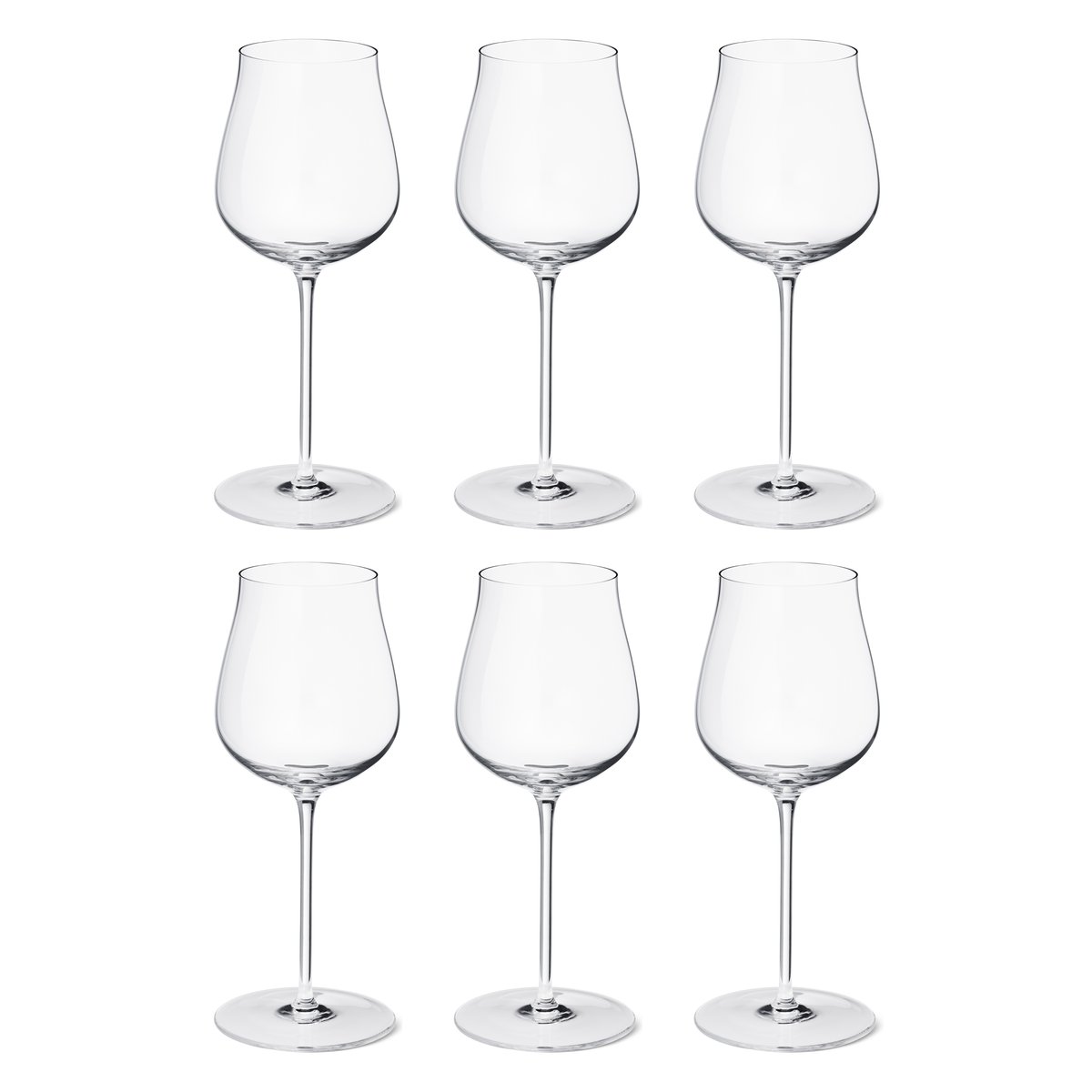 Georg Jensen Sky white wine glass 35 cl 6-pack crystalline
