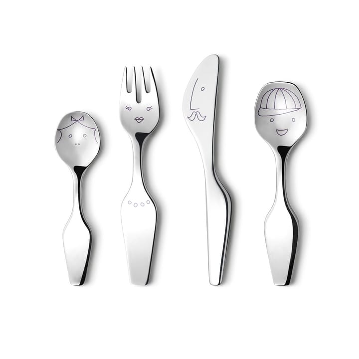 The Twist Family cutlery set - 4 pieces - Georg Jensen