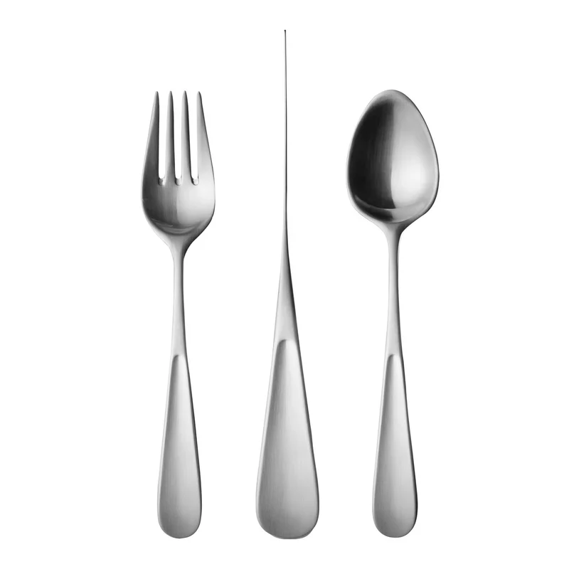 Georg Jensen Vivianna matte cutlery set for children 3 pcs