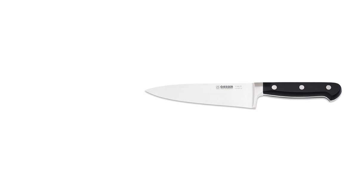 Giesser Geisser chef's knife 15 cm Black | Scandinavian Design | Chef knives | Black
