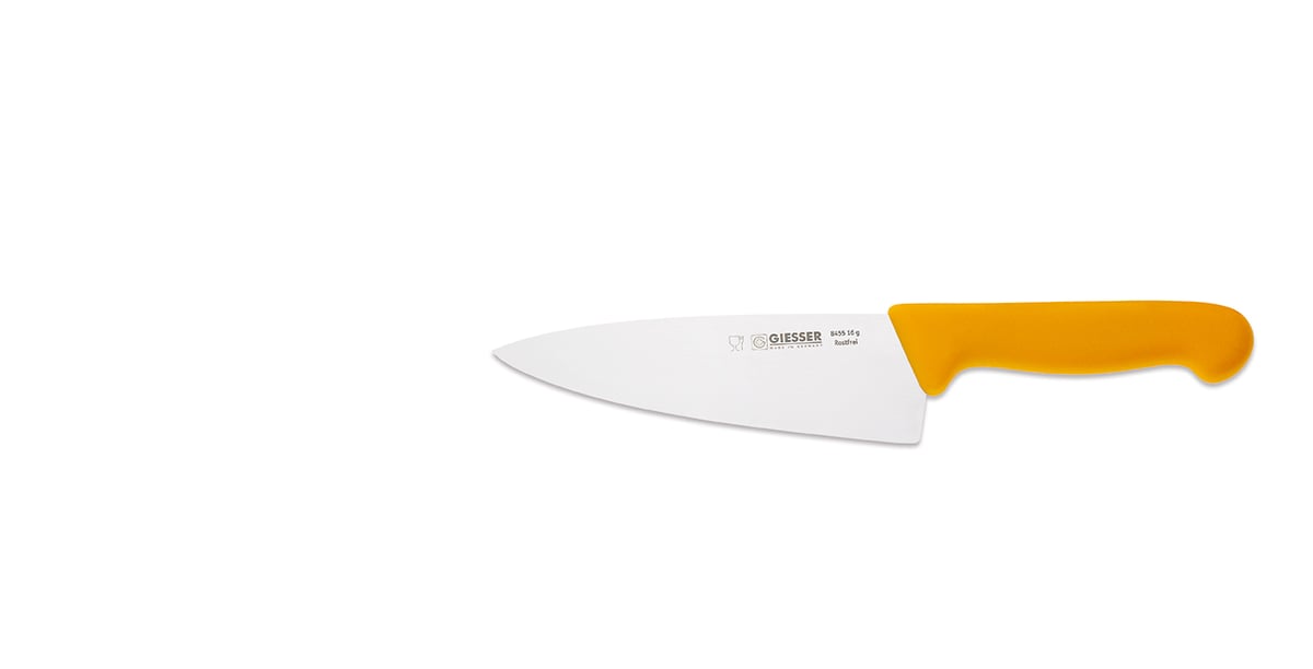 Giesser Geisser chef"s knife 16 cm Yellow