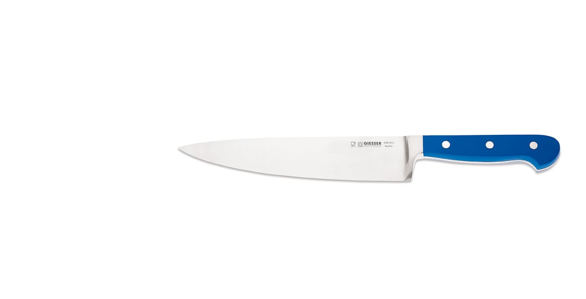 Giesser Geisser chef"s knife-allround 20 cm Blue