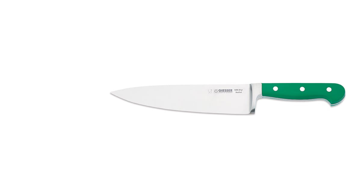 Giesser Geisser chef's knife-allround 20 cm Green | Scandinavian Design | Chef knives | Green
