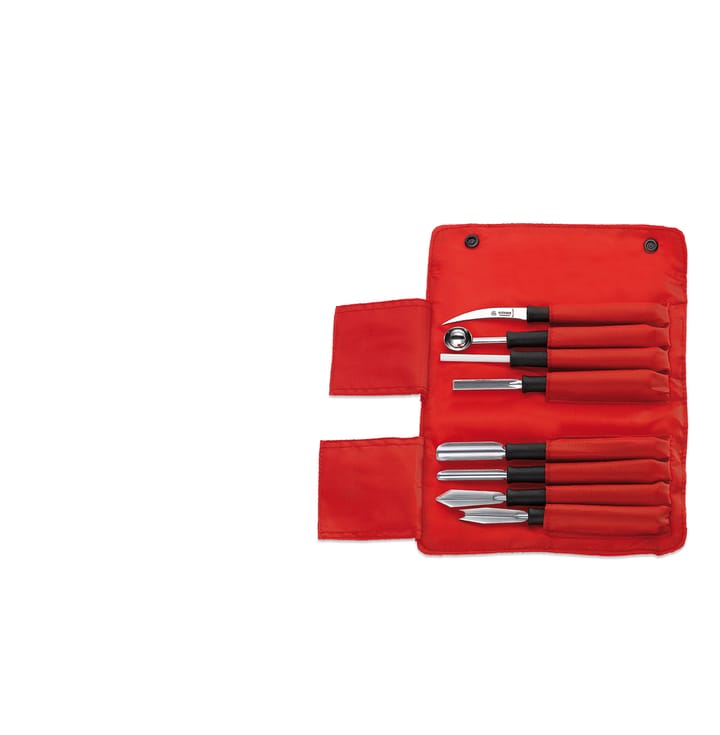 Giesser decoration set 8 pieces - Red-black - Giesser