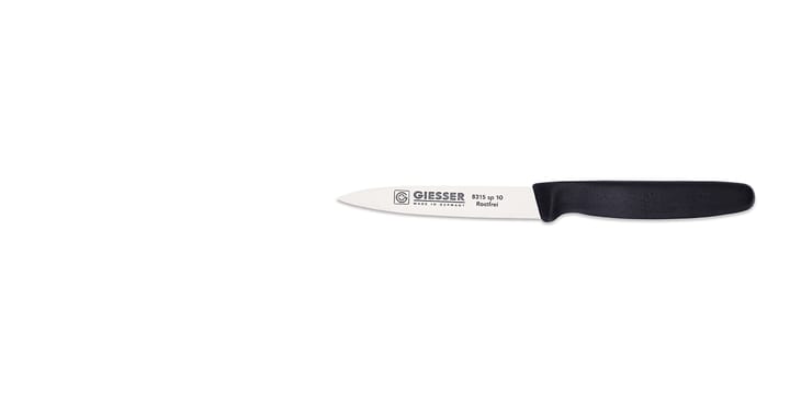 Giesser paring knife 10 cm, Black Giesser