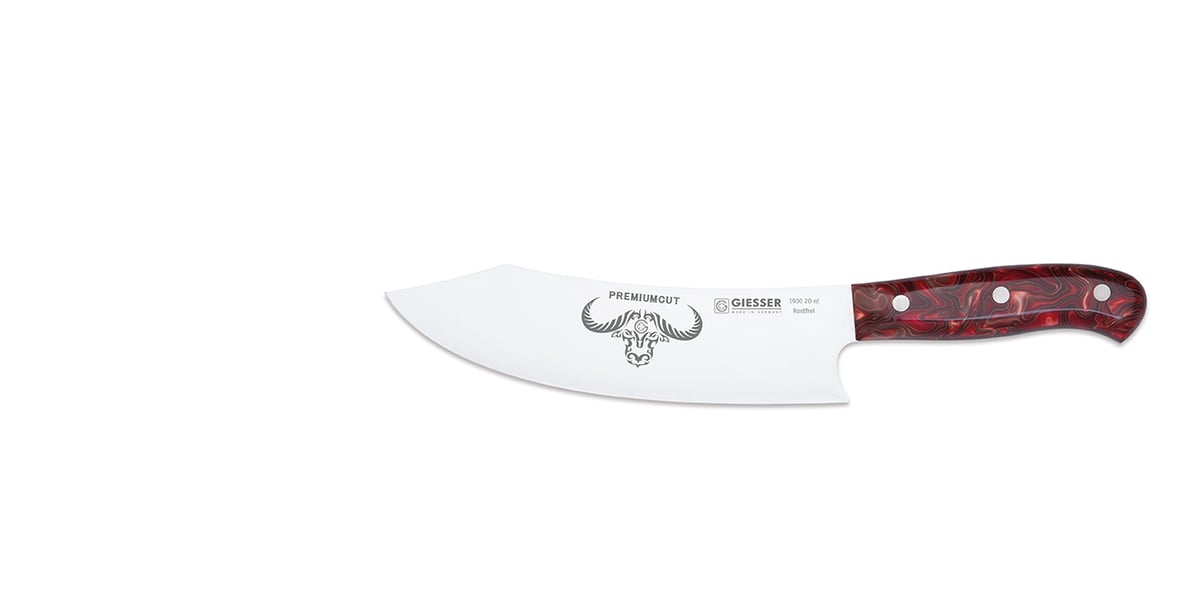Giesser PremiumCut Chefs No 1 chef"s knife Red diamond