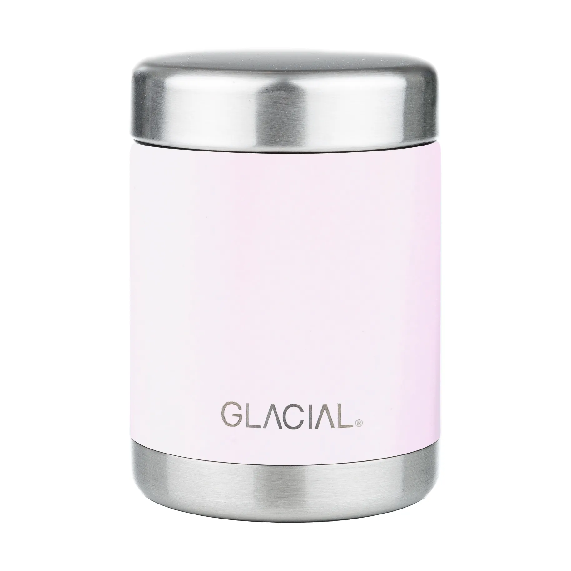 Glacial food thermos 350 ml, Matte pink powder Glacial