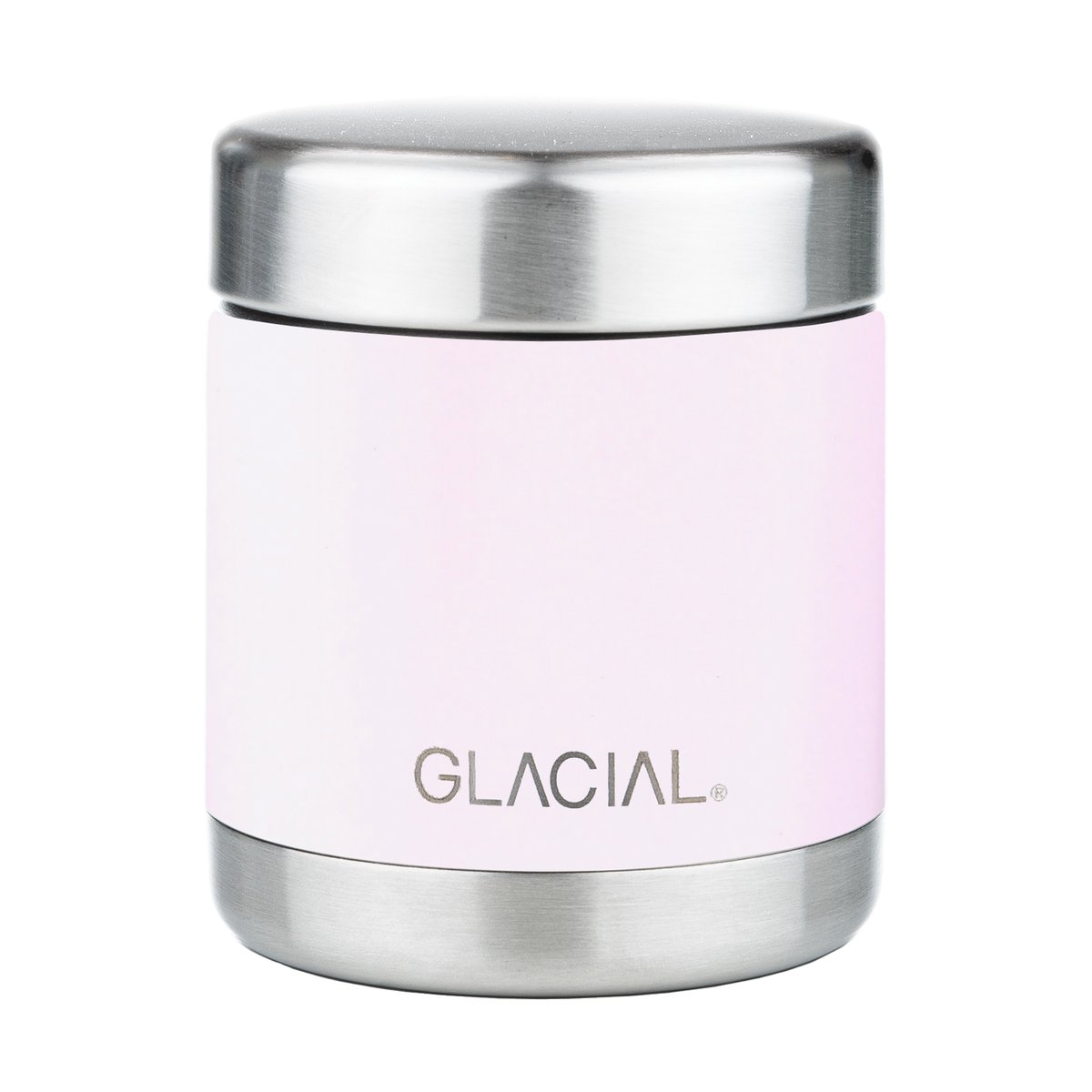 Glacial food thermos 450 ml Matte pink powder | Scandinavian Design | Thermoses | Pink