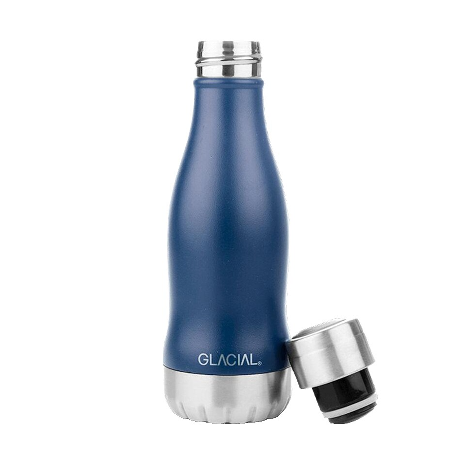 Glacial Glacial water bottle 280 ml Matte navy