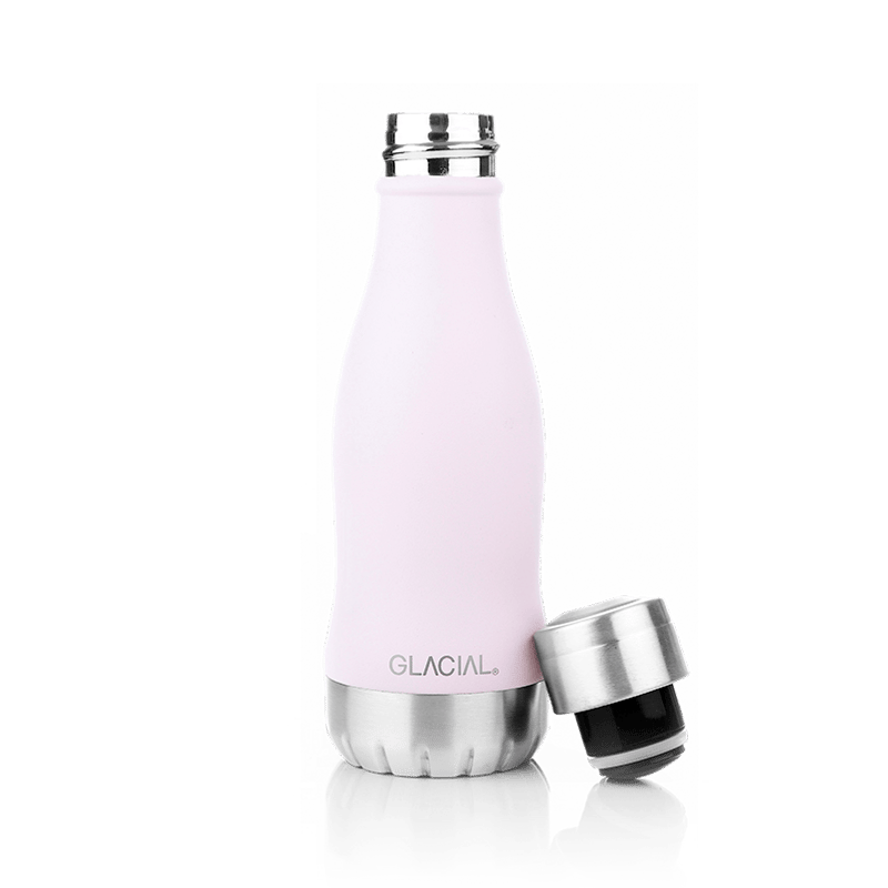Glacial Glacial water bottle 280 ml Matte pink powder