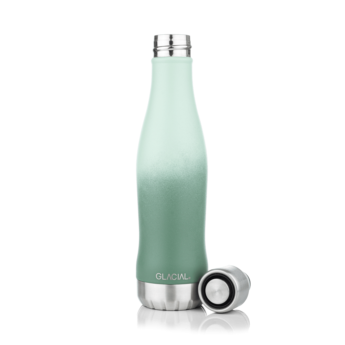 Glacial Glacial water bottle active 400 ml Green fade