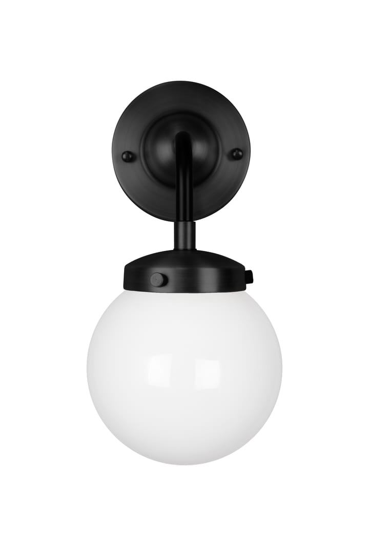 Alley 1 wall lamp IP44 - Black-white - Globen Lighting