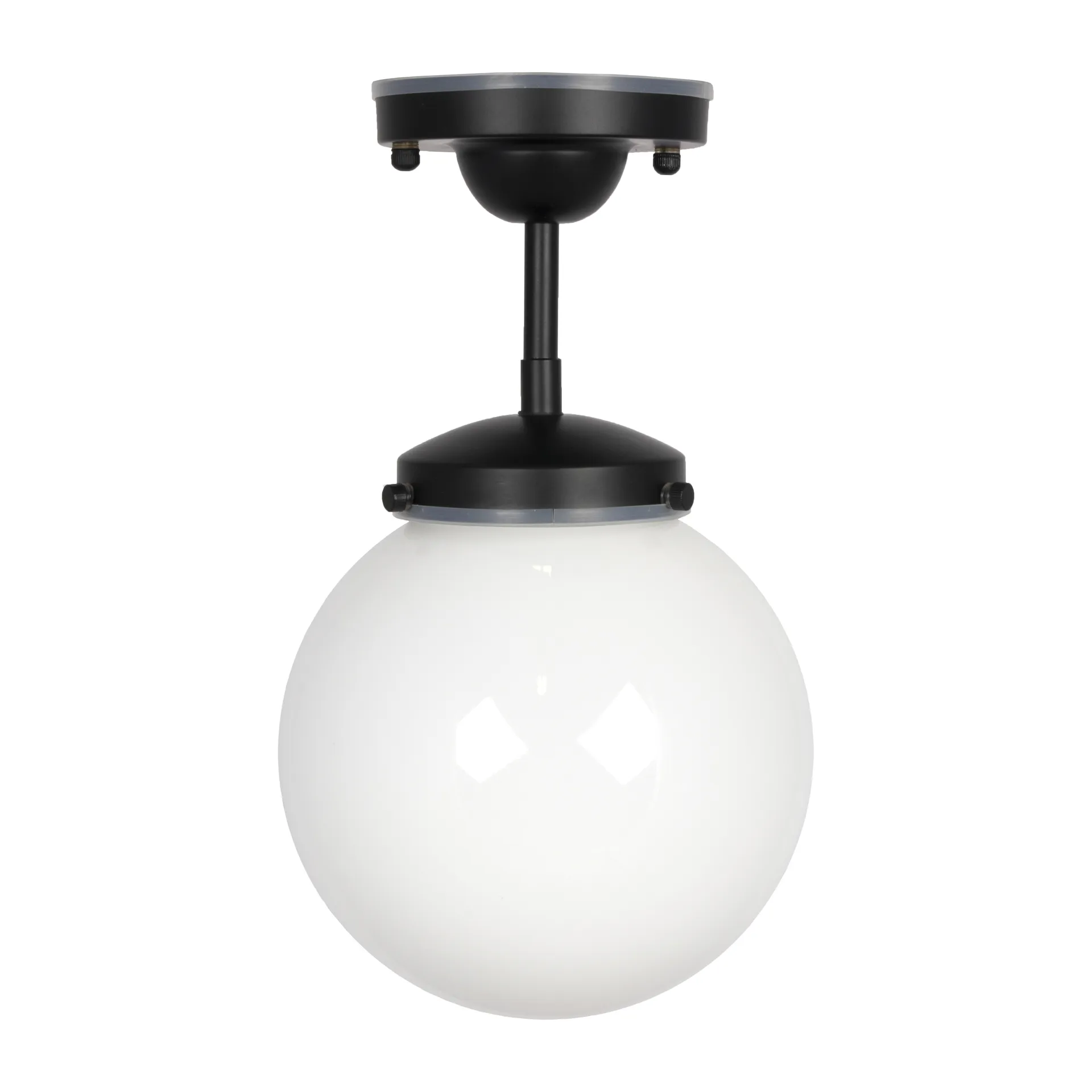 Alley ceiling lamp IP44, Black-white Globen Lighting