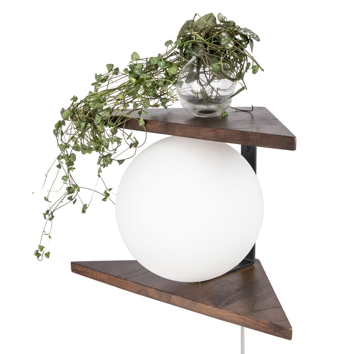 Angolo wall lamp, brown Globen Lighting