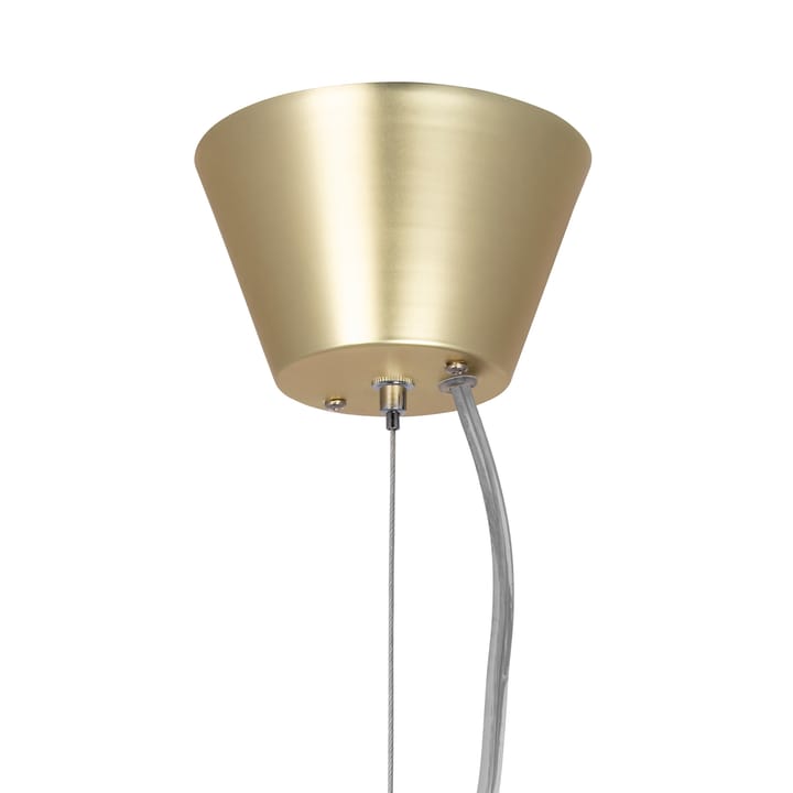 Art Deco ceiling lamp - Brushed brass-smokey - Globen Lighting