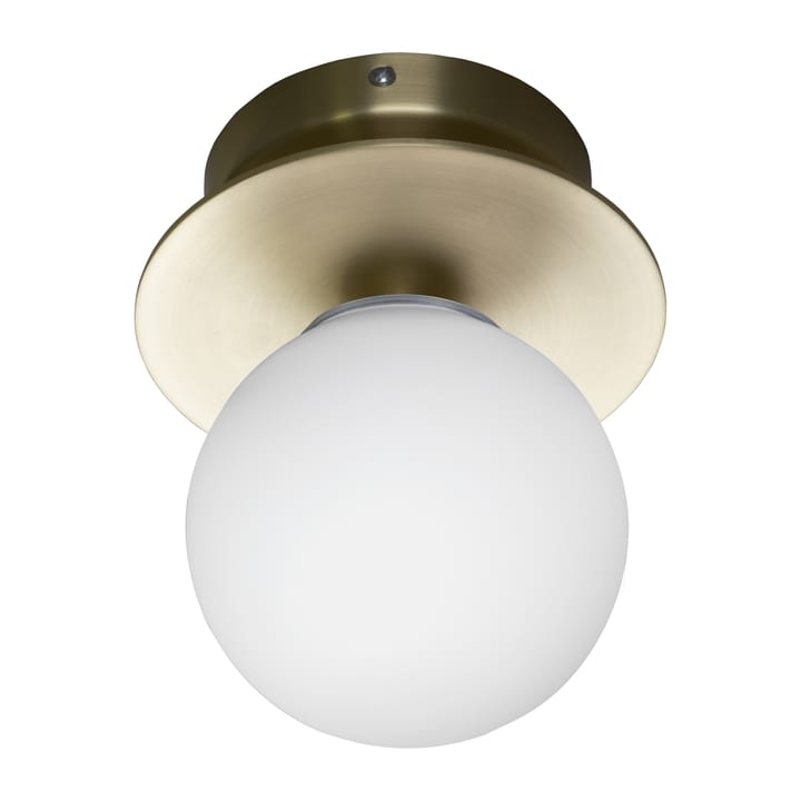 Art Deco IP44 wall lamp - Brushed brass - Globen Lighting