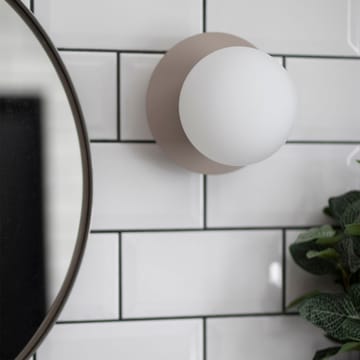 Art Deco IP44 wall lamp - White/black - Globen Lighting
