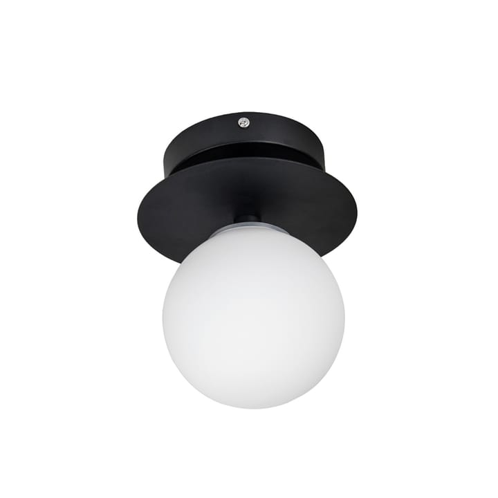 Art Deco IP44 wall lamp - White/black - Globen Lighting