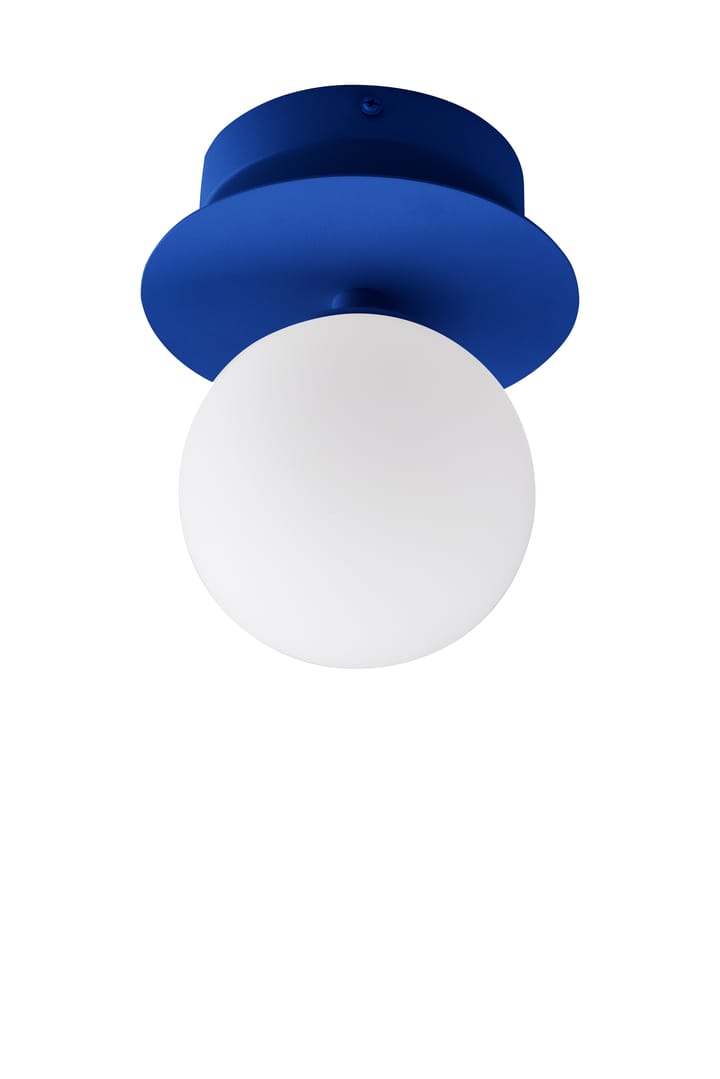 Art Deco IP44 wall lamp/ceiling lamp - Blue-White - Globen Lighting