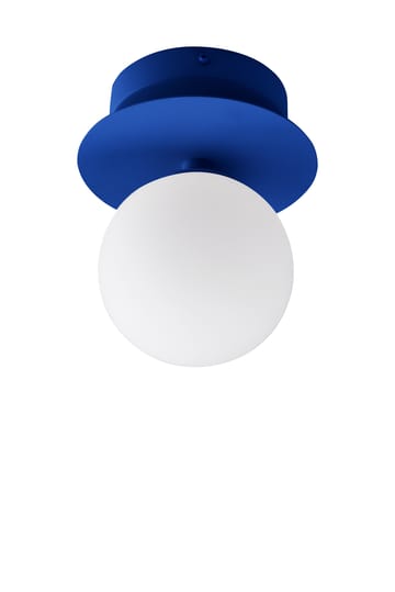 Art Deco IP44 wall lamp/ceiling lamp - Blue-White - Globen Lighting