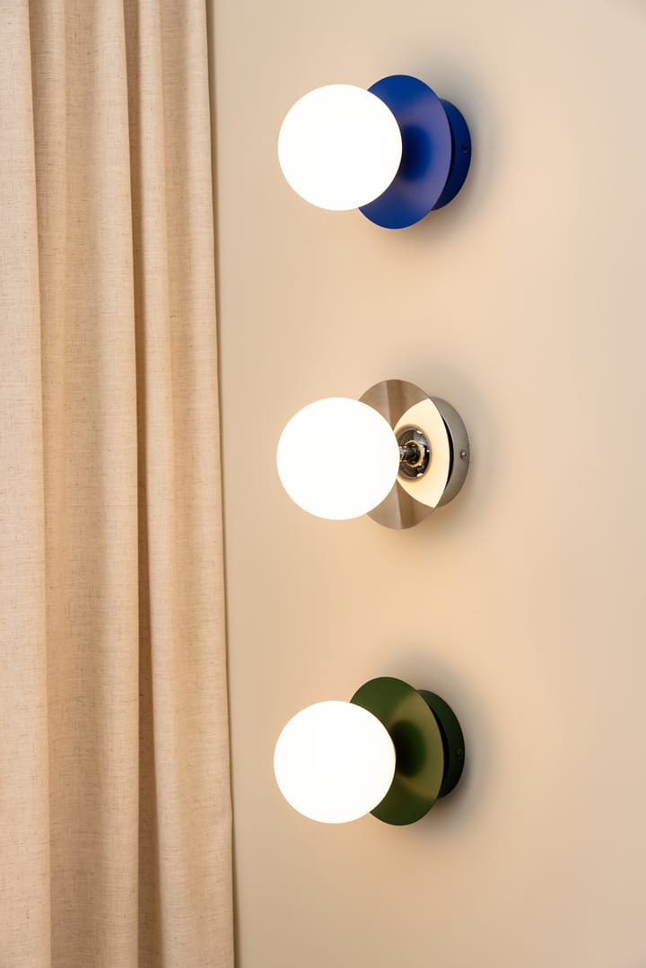 Art Deco IP44 wall lamp/ceiling lamp - Blue-White - Globen Lighting