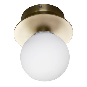 Art Deco IP44 wall lamp/ceiling lamp - Brushed brass - Globen Lighting