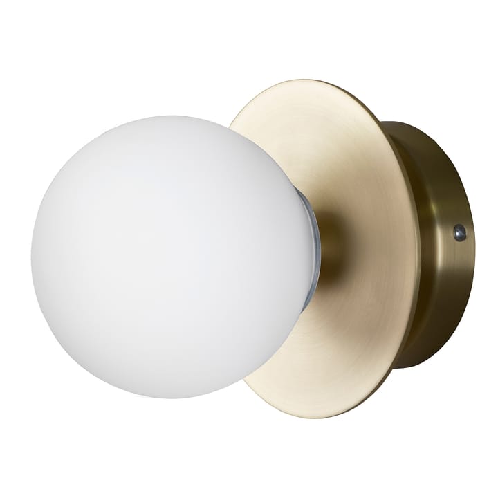 Art Deco IP44 wall lamp/ceiling lamp - Brushed brass - Globen Lighting