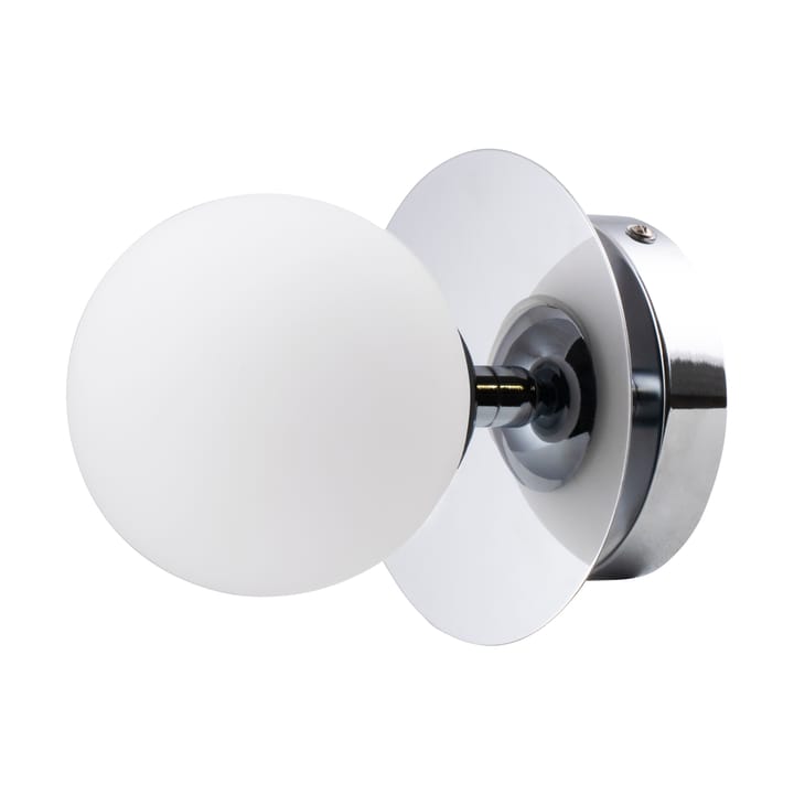 Art Deco IP44 wall lamp/ceiling lamp - Chrome-White - Globen Lighting