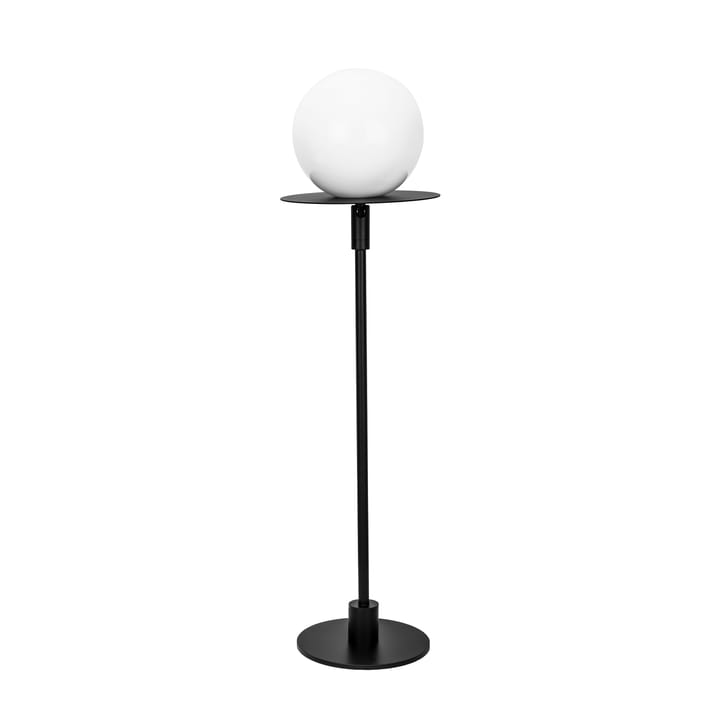 Art deco table lamp - black clear glass - Globen Lighting